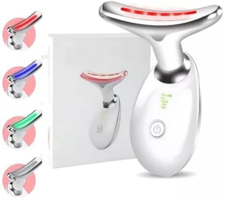 Masseageador Facial Led Aparelho Tratamento Com Luz