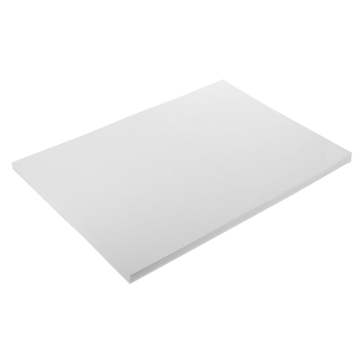 Papier Aquarelle 8k Épais 160g, 100 Feuilles, Blanc