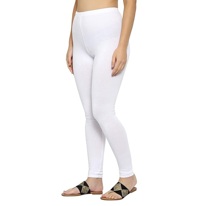 DIAZ Women Leggings M Black-carrot-mustard Back View