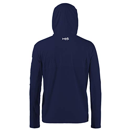 Image of BASSDASH UPF 50+ Men's UV Sun Protection Long Sleeve Performance Fishing Hoodie Hooded Shirts