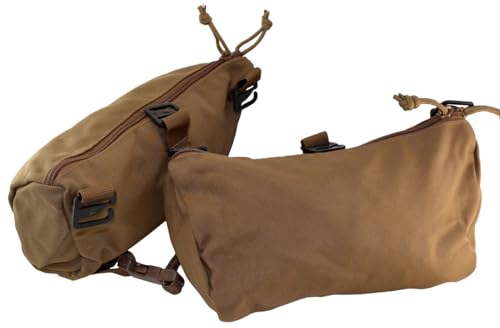 Ray Allen G-Hook Backpacks for Dog Harness (Coyote, 3 G-Hooks; 13