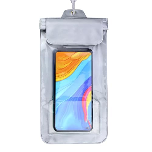 Funda impermeable para teléfono - Bolsa de teléfono impermeable | Bolsa seca portátil con cordón | Funda de teléfono subacuática | Accesorios para cruceros de playa de viaje, protector de soporte
