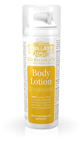 Preisvergleich Produktbild Dermaplan Body Lotion / Basispflegecreme für den ganzen Körper / Neurodermitis, Juckreiz und Psoriasis / 100 % Vegan, 150 ml