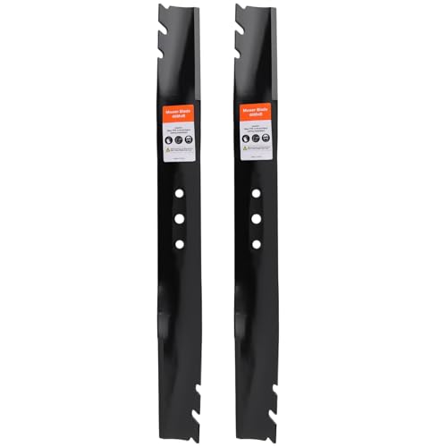 Hipa 2 Pack 131-4547-03 Mulching Blades Set for Toro 22 Inch Recycler Lawn Mower Lawn Tractor Model Parts Replace 108-9764-03 Mower Blade