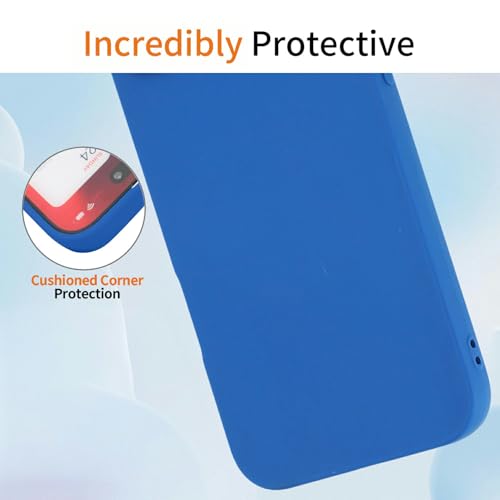 Image of for Xiaomi 17 Case Precise Camera Cutouts Soft TPU Shockproof Phone Cover - Dark Blue