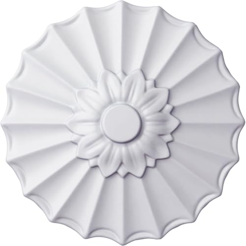 Image of 9 inchOD x 1 3 /8 inchP Shakuras Ceiling Medallion (Fits Canopies up to 1 3 /8 inch)