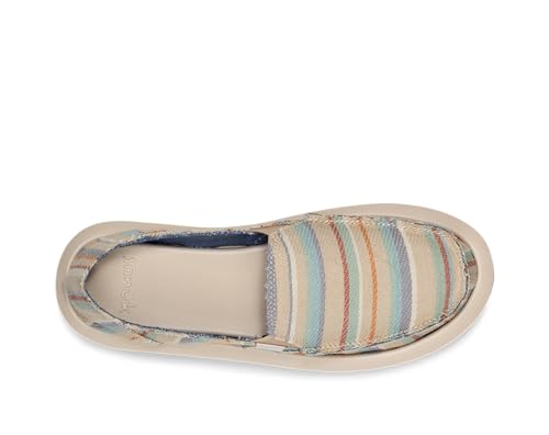 Image of Sanuk Womens Donna Soft Top Hemp Loafers | Womens Shoes | Slip On Shoes for Women | Women's Slip-on Loafers | Memory Foam Footbed