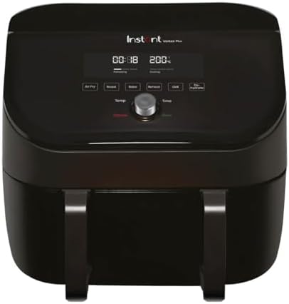 Instant Vortex Plus VersaZone - Friteuse sans Huile 8-en-1...