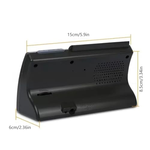 Reloj Azan digital de mesa para controlar la temperatura de casa 3