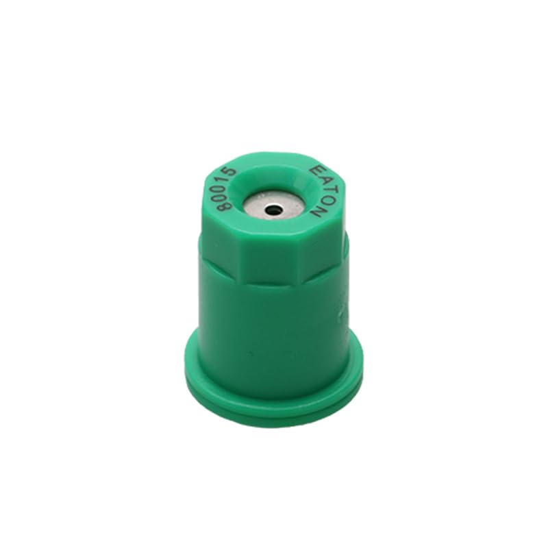 Buse d'atomisation Ronde Coupe-Vent pour pulvérisateur agricole, tête d'arrosage en Acier Inoxydable à 80 degrés, 30 pièces(80-04 Red)