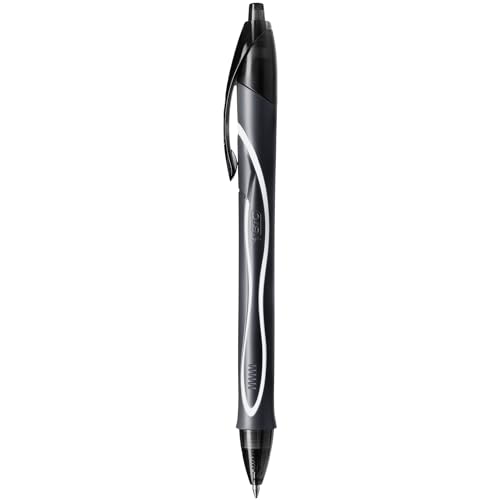 Bolígrafos BIC Gel-ocity secado rápido negro x12 miniatura 4