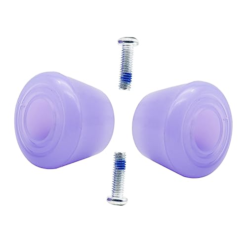 Abaodam 1Set Skating Training Accessory Exercise Brake Head for Roller Skates Durable Brake Block with Braking Area for Beginners Skating Activities