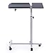 Guidecraft Mobile Laptop Stand: Adjustable Height Sturdy Rolling Laptop Desk Cart for Classrooms, Homeschool and Home Office Spaces