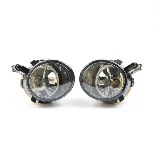 Generic Car Front Fog Light With Halogen Bulbs 6J0941701 6J0941702 For Seat Altea 2007 2008 2009 2010 2011 2012 2013, Black