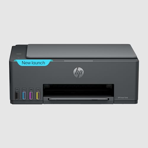 Image of HP Smart Tank 524 All-in-One Colour Printer |1+1 Year Extended Warranty on Registration| Up to 4000 Black & 6000 Colour Prints I Print,Scan & Copy for Home /Office