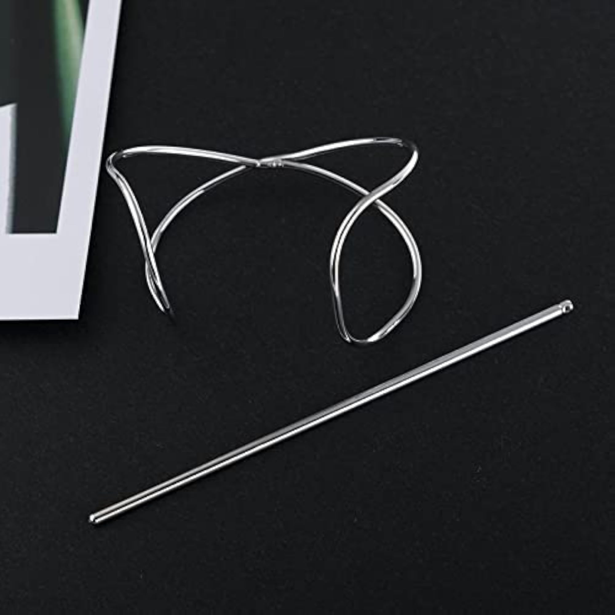 4x Women Boho Hairpin Stick Pin Hair Slide Clip Bun Holder