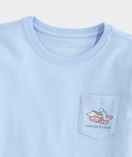 vineyard vines Girls' Beach Volleyball Whale Short-Sleeve Pocket Tee4