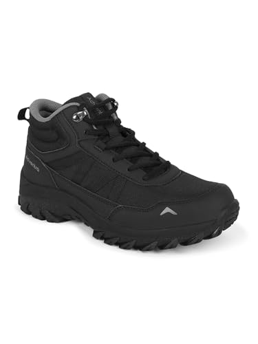 Image of Men Mid Ankle Hiking Shoe | Anti-Skid Rubber Sole | Lowland Hiking and Mid Mountain Trails | EH900