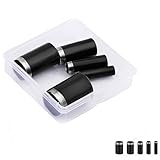 DREAMERS ベルト 穴あけ 穴あけポンチ 5個セット【 6-10#】 丸形 革ポンチ 中空 穴あけ 目打ち レザークラフト 型抜きパンチ 手作りDIYレザークラフト作業用 ベルトパンチ ベルト ストラップ カットサークル きちんと カット