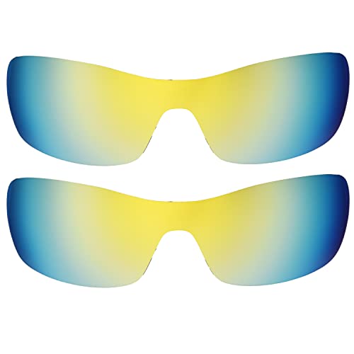 Verres polarisés Oakleys Antix Or 24 carats avec filtre anti-reflets