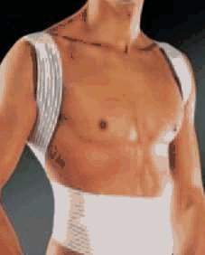 Clavicle Support, Light Grey, Small