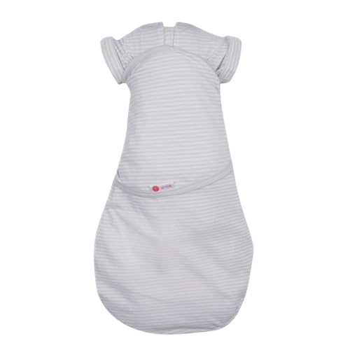 Image of embé 2-Way Transition Swaddle, 12-18 lbs, Arms & Legs In Or Out, Warm Up & Cool Down 100% Cotton, 3-6 Months