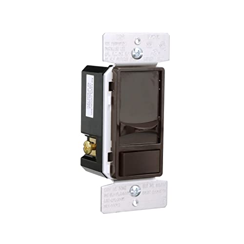 Image of Eaton Universal Slide Dimmer 120V, Black /Brown /Gray