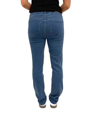 1822 Denim Women's 30" Better Butter Mid-Rise Slim Straight Jeans3