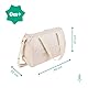 Badabulle Wickeltasche Pocketstyle Creme - Kinderwagentasche inklusive Wickelzubehör