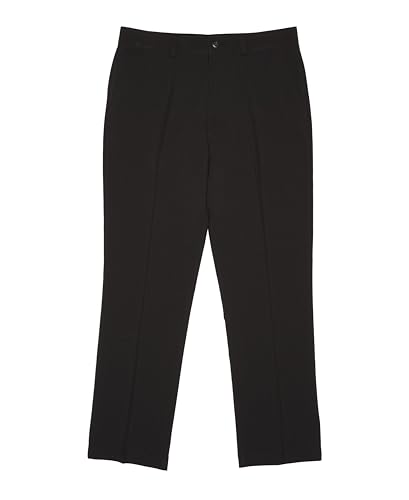 PGA TOUR Boys' Flat Front Solid Golf Pant