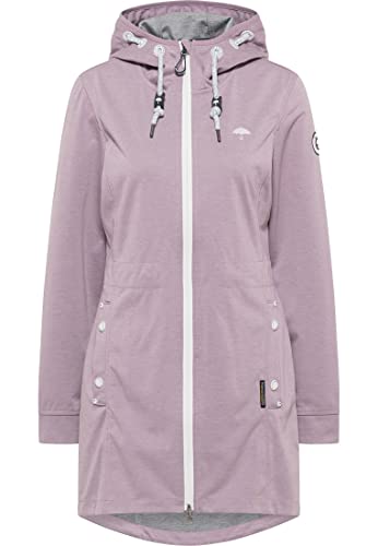 Schmuddelwedda Damen Funktionsmantel, Rauchlavendel, XXL