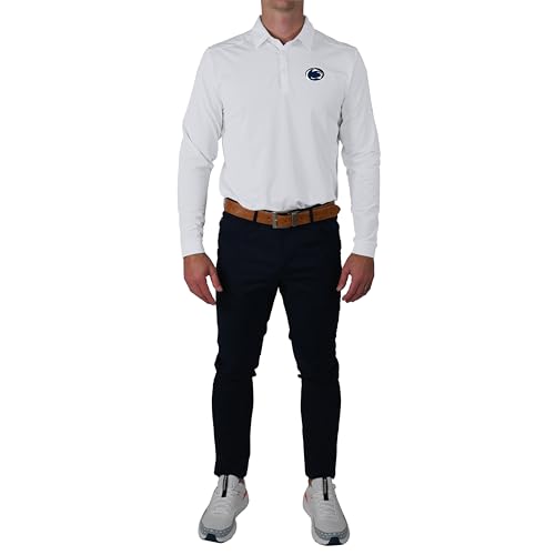 Columbia Golf Men's Penn State Univ Pin High Polo