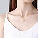 Lavishe 14K Gold Plated 925 Sterling Silver Hebrew Chai Jewish Necklace for Women Plain Finish, 18