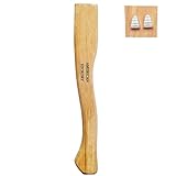 1 pack American Hickory Axe handle replacement for 14' axes that use 1-1/4 pound...