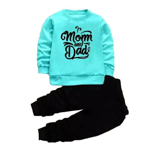 Image of Dress for Boys | Full Sleeve Hoisery Cotton Printed Sweatshirt and Pant Set for Baby Boys