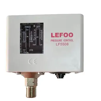 LEFOO Pressure Switch/Low Pressure switch/Pressure Control Switch Range 0.2 to7.5bar Thread size 