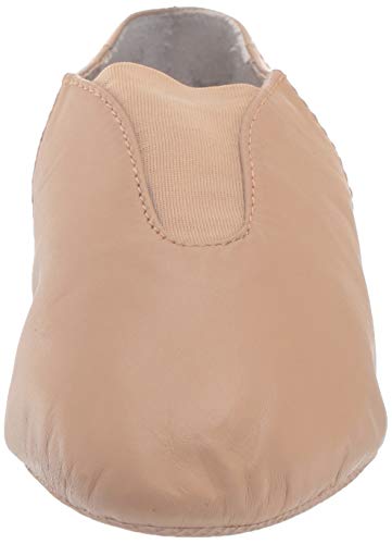 Bloch Dance Jazz Women Shoes Super Jazz Leather with Strong Elastic Slip On, High Durability, Neoprene stretch satin, Rubber Split Sole Leather, Dancing Shoe2