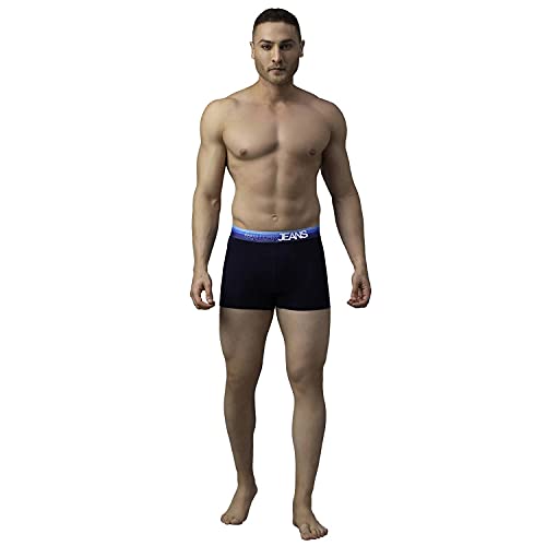Image of Underjeans Men Cotton Blend Trunk - Pack of 2