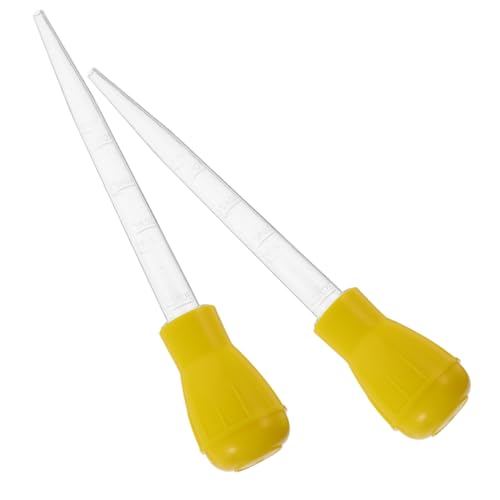 PRETYZOOM Practical Meat Baster Bbq Dripping Tool Turkey Baster Injector Set Essential Kitchen Supplies for Oil Control
