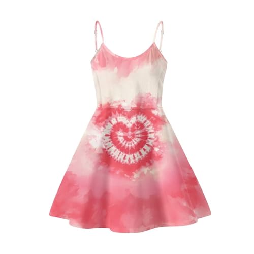 Image of Spaghetti Strap Midi Satin Dresses Summer Sleeveless Sundree Women Girl Beach Party Swing Dress