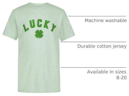 Image of Lucky Brand Boys' Short Sleeve Graphic Crew Neck T-Shirt, Soft, Comfortable, Relaxed Fit