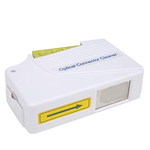 Limpiador de casetes de fibra ptica, ms de 500 usos, cinta de fibra, herramienta de limpieza de fibra ptica sin alcohol, para conectores de fibra ptica FC/SC/LC/MU / D4 / DIN
