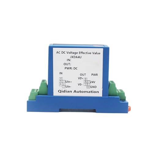 Sensor de voltaje analógico AC/DC 0-50V con salida de 4-20 mA y alimentación DC12V 3