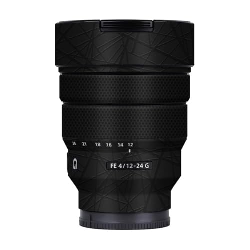 Autocollant en vinyle Sony FE 12-24 mm F4 G - Revêtement premium croix noir