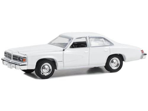 Modelo a escala 1/64 Pontiac LeMans Enforcer 1976-77 blanco miniatura 1