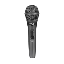 Elevate Your Stage Presence: The Stagg SDMP15 dynamic microphone is tailored for electrifying live performances, delivering powerful and clear sound projection that ensures your voice or instrument cuts through the mix with striking impact. Easy Hand...