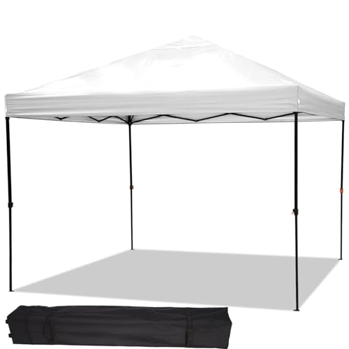 Image of HOTEEL 10x12 Canopy with Sidewalls, Outdoor Tents for Parties Waterproof Pop Up Canopy Tent, Easy Up Event Tent with Sandbags for Picnic, Camping, Wedding