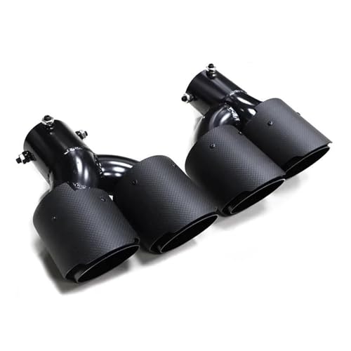 Embouts d'échappement voiture carbone quad 63mm pour BMW G20 G21 2020+