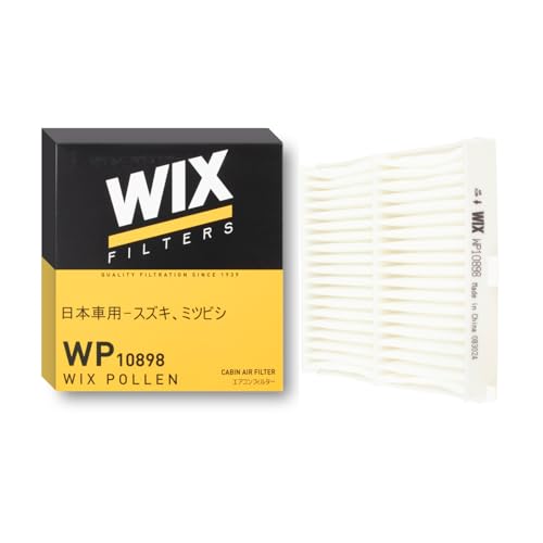 ウイックス(WIX Filters) 【三菱車用エアコンフィルター】 WP10898 スイフト/スイフト スポーツ/ソリオ/ソリオ バンディット/デリカ D:2 ZC72, ZD72 / ZC32 / MA15 / MA15 / MB15 WIX CABI