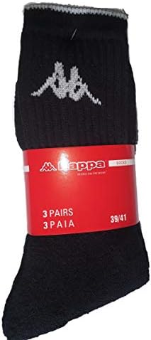 6 Paia Di Calzini Uomo Kappa Tennis Corte In Spugna - Foto 4